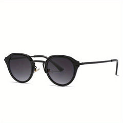 Metal Round Frame Sunglasses UV400