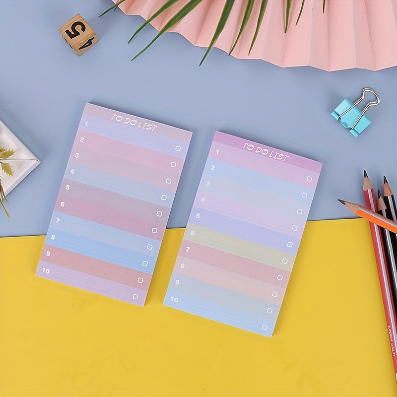 Multicolor Rainbow Sticky Notes For Students