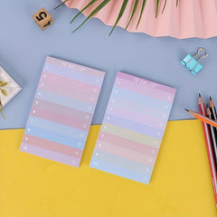 Multicolor Rainbow Sticky Notes For Students