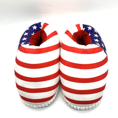 Men's Plush Slip On House Shoes Comfortable Anti skid Thermal Shoes