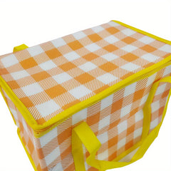 Foldable Large Capacity Cooler Bag Leak Proof Insulated Bag for Outdoor Travel