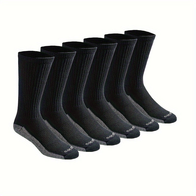 Outdoor Sports Cushioned Running Socks Moisture Wicking Crew Socks