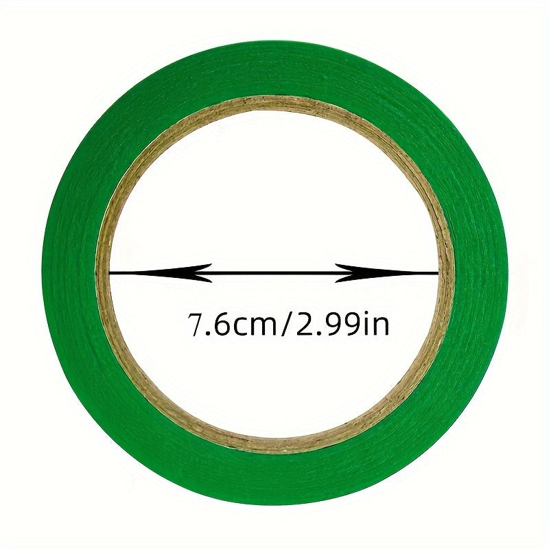 Green Decorative Paper Tape for Exterior Walls - 1 Roll