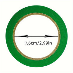 Green Decorative Paper Tape for Exterior Walls - 1 Roll