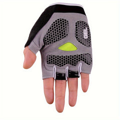 Men's Half Finger Climbing Gloves Breathable Fitness Cycling Gloves