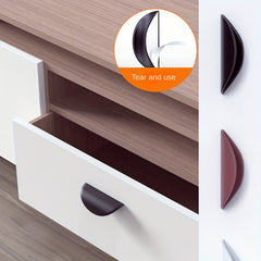 2pcs Plastic Cabinet Handle Drawer Shoe Cabinet Door Handle