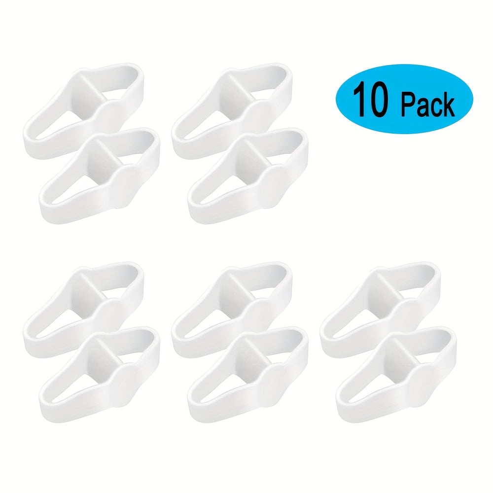 5 Pairs Gel Toe Corrector Toe Separators Silicone Big Toe Spacer for Bunion Pain