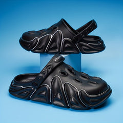 Men's Lightweight Comfy Clogs Hollow Out Non Slip Garden Shoes Summer