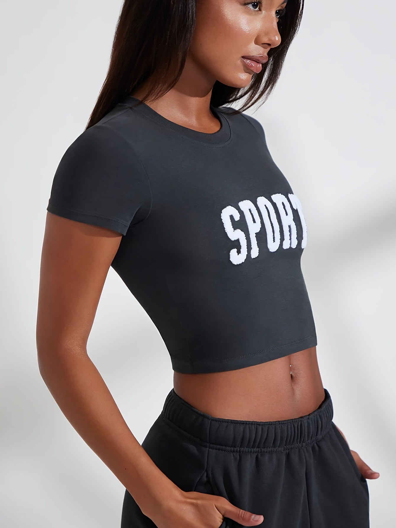 Sport Short Sleeve Yoga T shirt High Stretch Sports Running Top