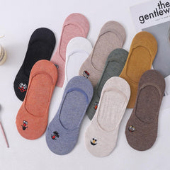 10 Pairs No Show Socks Soft & Breathable Ankle Socks Women's Stockings