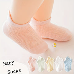 Baby Girls Non-slip Breathable Socks Learning To Walk Indoor Socks