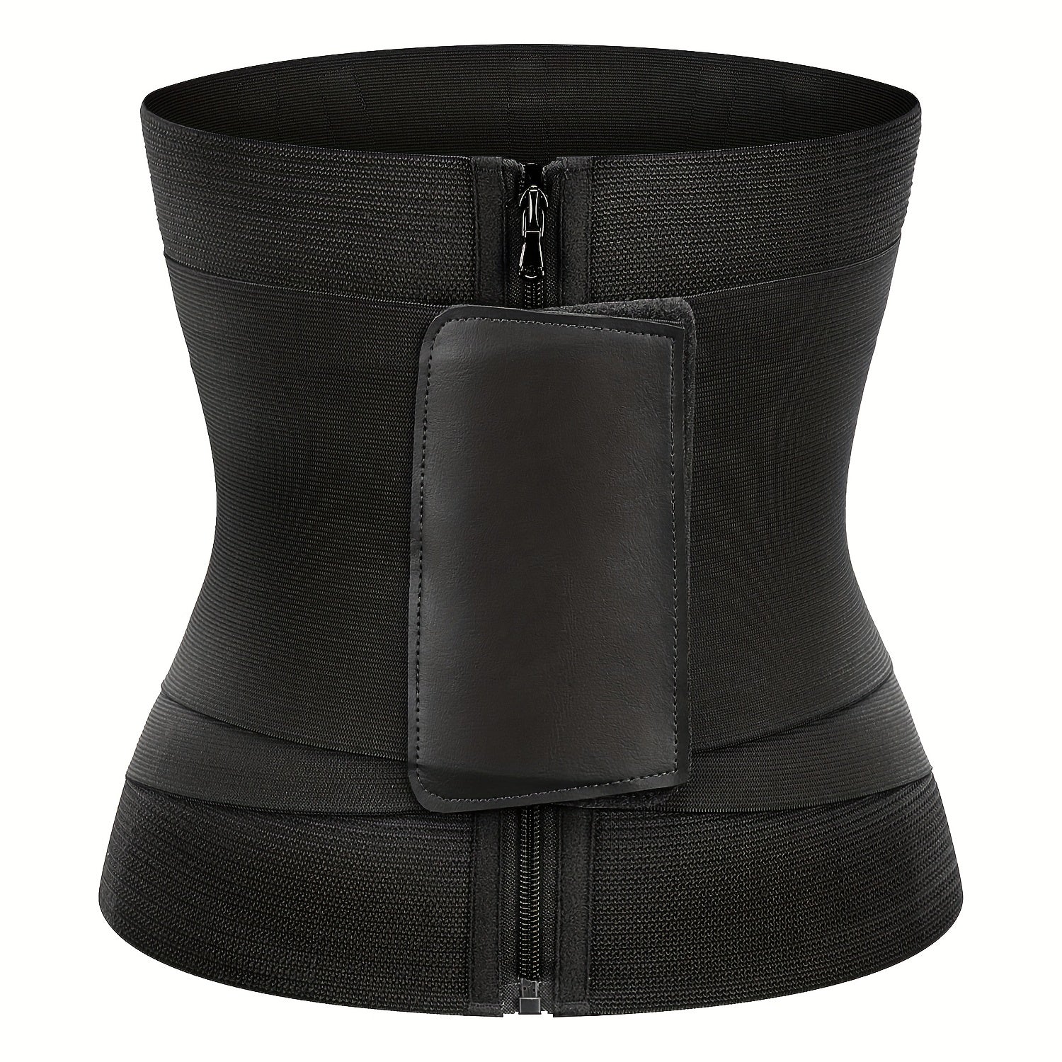 Waist Trainer Tummy Wrap Tummy Control Zipper Slimmer Belly Belt