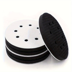 5 inch Soft Density 8 Hole Interface Pad Hook and Loop Sponge Cushion Back Pad