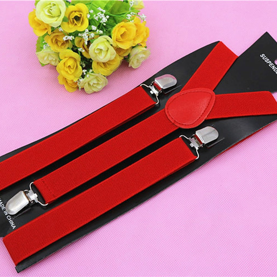 Y Shape Adjustable Elastic Suspender