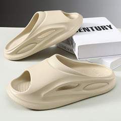Men's Cloud Slides Pillow Slippers Lightweight Open toe Shoes