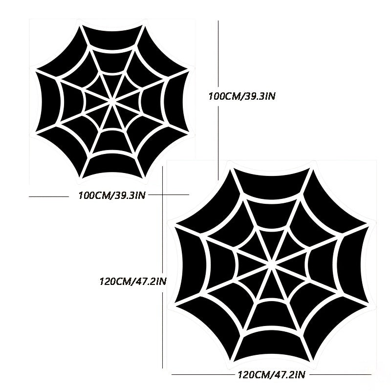 Gothic Cobweb Rug Doormat Halloween Funny Rug Personalized Decoration