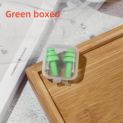 Tree Shaped Earplugs Noise Reduction Silicone Diver Swimming Earplugs