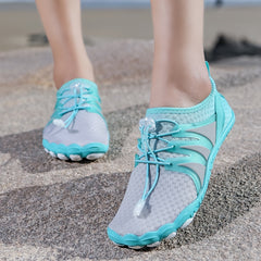Non Slip Flat Wading Sneakers Beach Shoes For Swimming Surfing Diving Women's