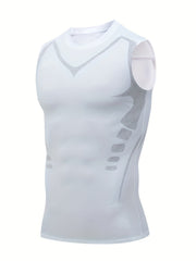 Men's Quick Dry Sleeveless Tank Top for Running Gym Workout