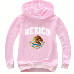 MEXICO Hooded Sweatshirt for Girls