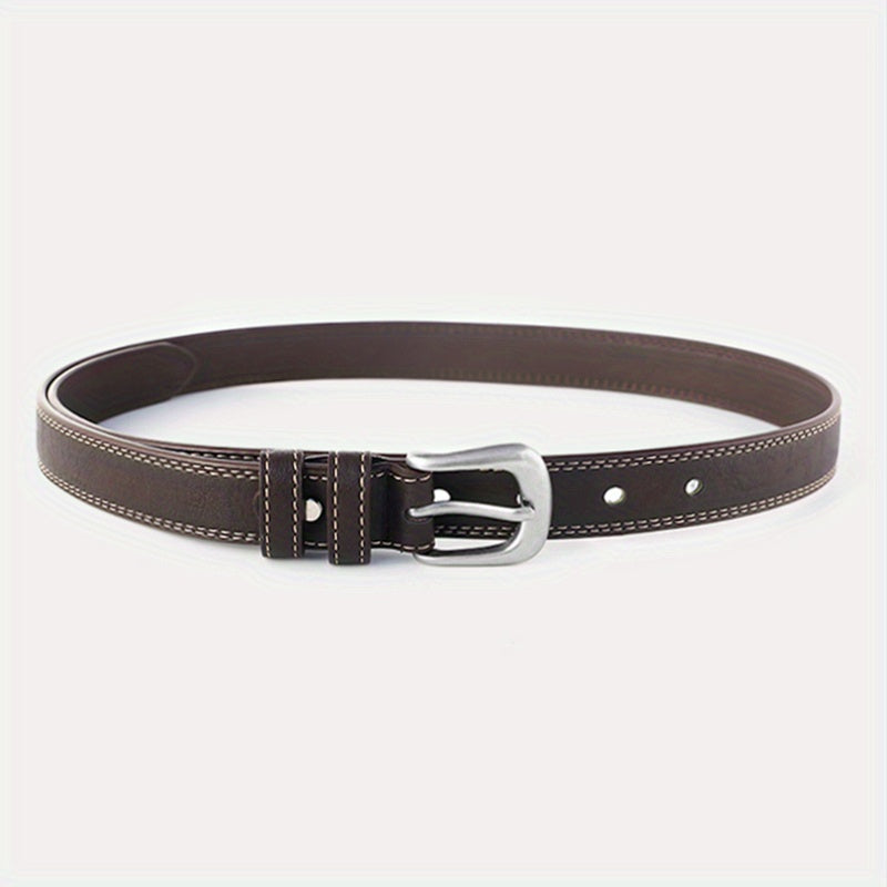 Retro PU Leather Belt for Men and Women