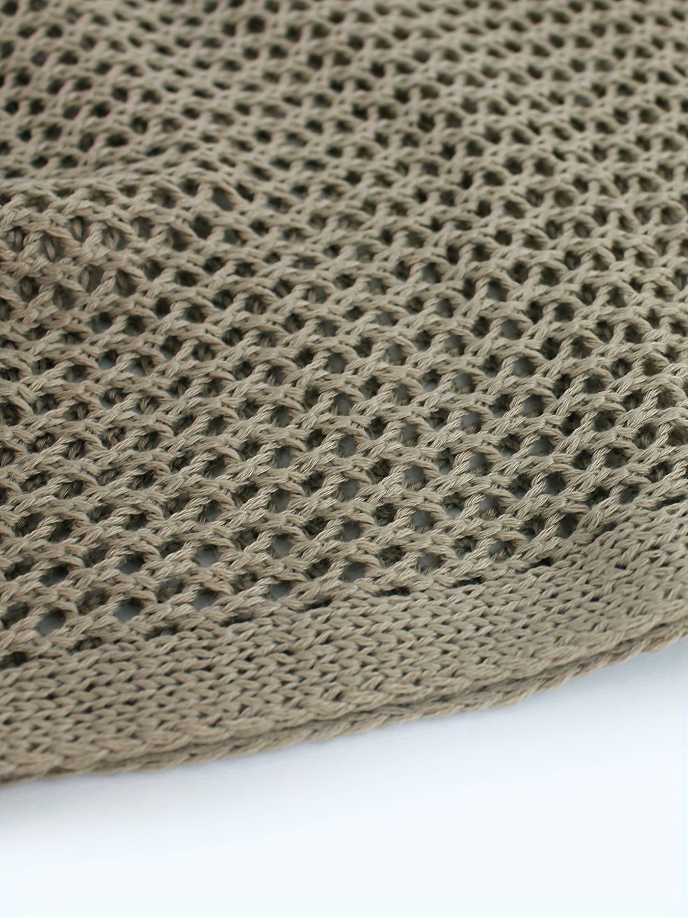 Hollow Tie Front Knitted Skirt for Summer Beach Wear