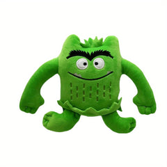 7pcs Cute Emotional Monster Plush Toys Stuffed Dolls Red Yellow Grey Rose Colors