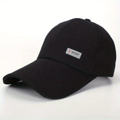 Unisex Hat Plain Curved Sun Visor Hat Outdoor Dustproof Baseball Cap
