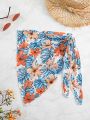 Sheer Cover Up Skirt Casual Beachwear Warp Dress Women's Swimwear