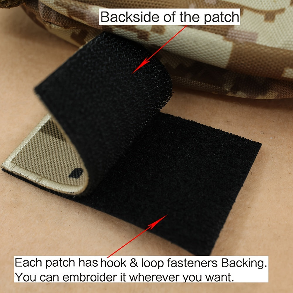 Unsupervised Defense Embroidered Morale Patch for Caps Uniforms Vests