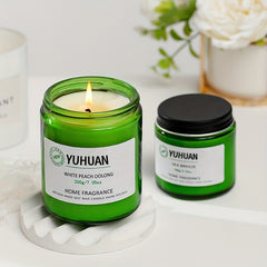 Mood Healing Aromatherapy Candle with Plant Essential Oils