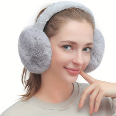 Plush Earmuffs Cold Resistant Elastic Ear Muffs For Winter