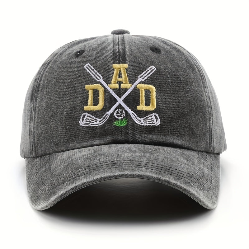 Unisex Outdoor Sport Baseball Cap with DAD Embroidery