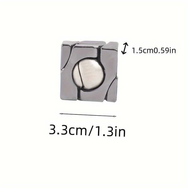 Metal Intelligence Puzzle Ball Lock Alloy Brain Game Adult IQ Enhancement