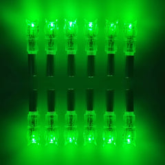 12pcs LED Lighted Arrow Nock For 7.62mm Shaft Archery Accessory