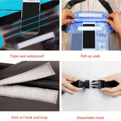 Waterproof Pouch Bag With Adjustable Waist Strap for Water Activities