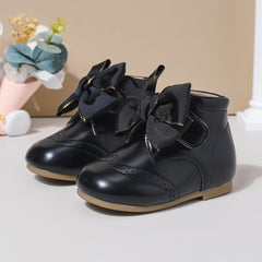 Girls Bowknot Boots Spring Fall Winter