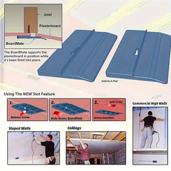 2pcs Woodworking Ceiling Installation Aid Plate- Renovation Tools