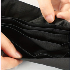 Solid Fabric Foldable Shopping Bag Large Capacity Portable Tote Bag