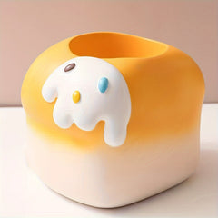 Bread Toast Pencil Holder Cosmetic Storage