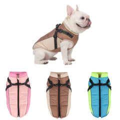 Warm Dog Jacket Soft Windproof Pet Coat For Autumn And Winter
