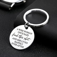 Stainless Steel Keychain Christmas Gift