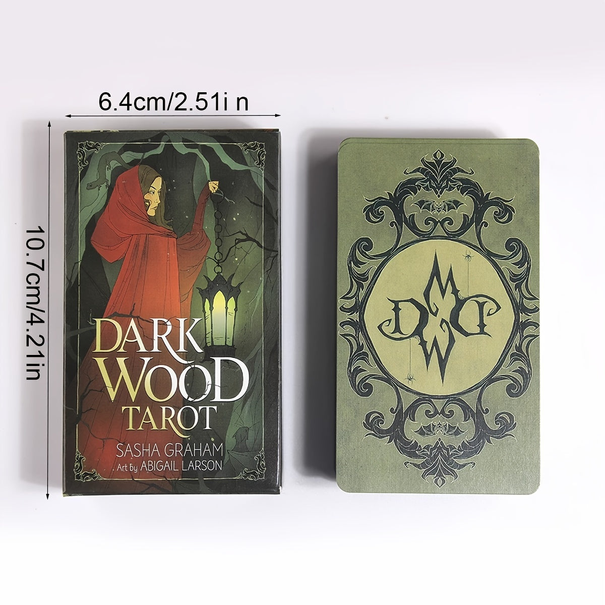 Dark Wood Tarot Classic Table Playing Tarot Fortunetelling Tarot Charm