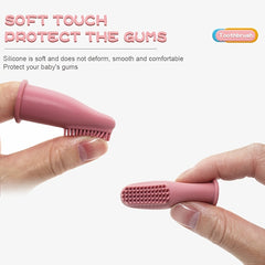 Silicone Baby Finger Toothbrush BPA-Free Infant Teeth Clean Brush