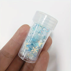 20g Luminous Soft Shell Nail Art Sequins Mixed With Pearl PVC Resin