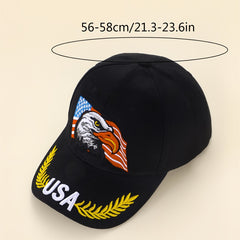 Men's Eagle Embroidered Baseball Cap