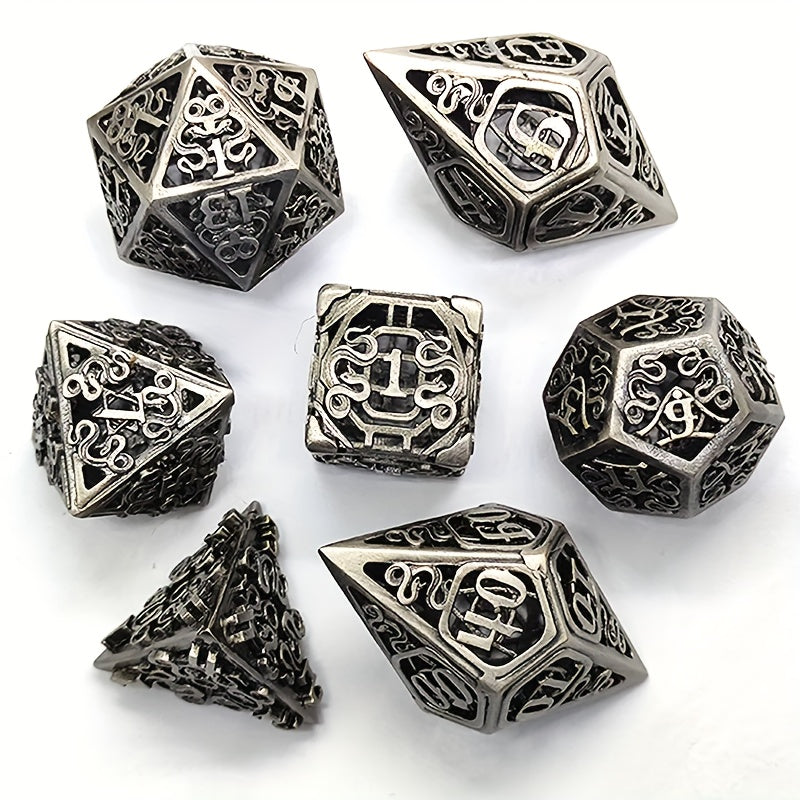 7pcs Hollow Snake Dice for Board Game