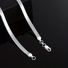Girl's Snake Chain Hip Hop Pendant Necklace Stainless Steel