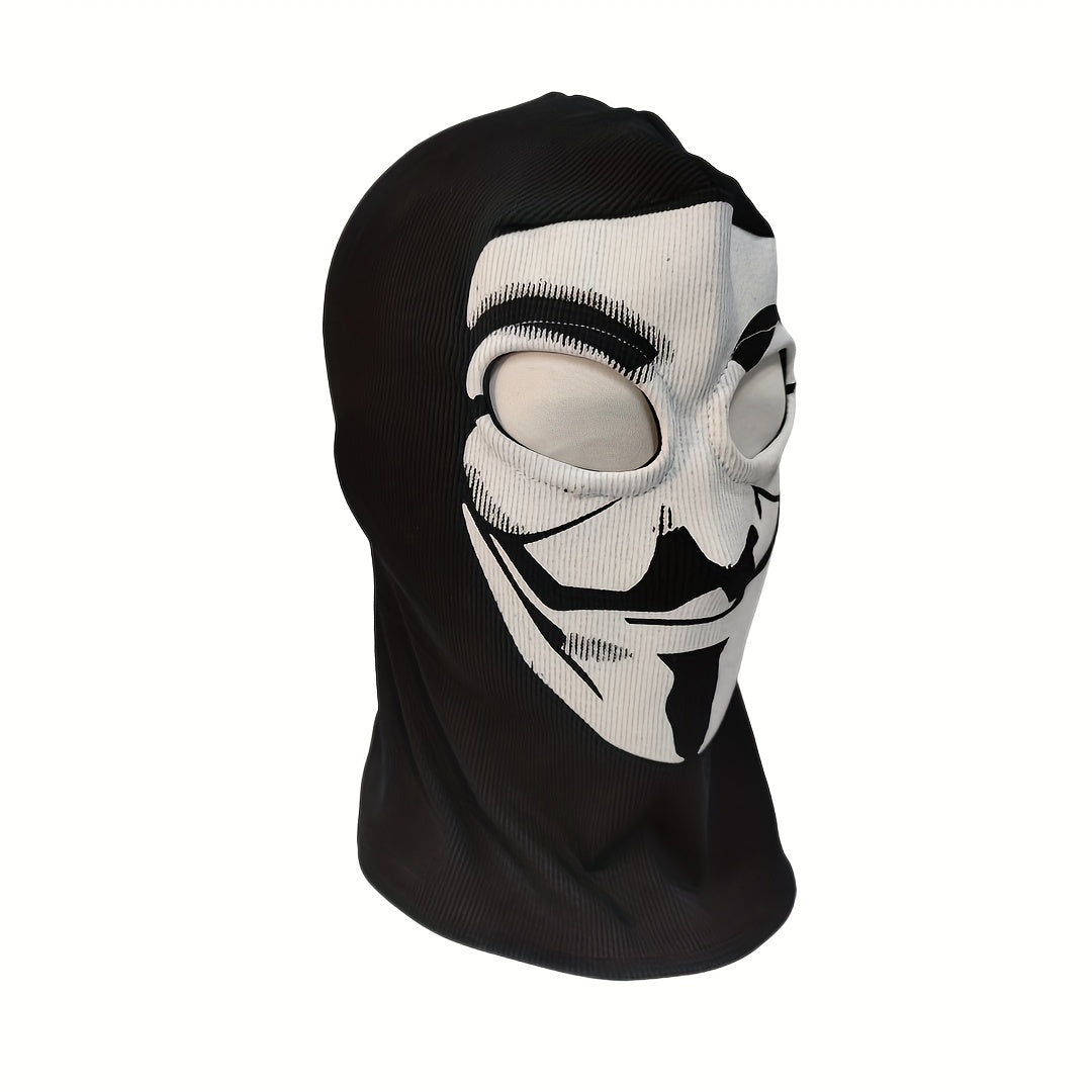 Halloween Dress Up Hat Riding Mask Sweat Absorption Sunscreen
