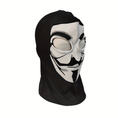 Halloween Dress Up Hat Riding Mask Sweat Absorption Sunscreen